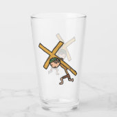 イースタークロス十字架 タンブラーグラス (裏面)