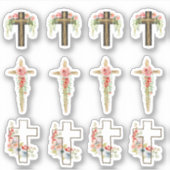 イースタークロス品種パックステッカー シール (正面)