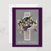 イースタークロス渓谷のユリ シーズンポストカード (正面/裏面)