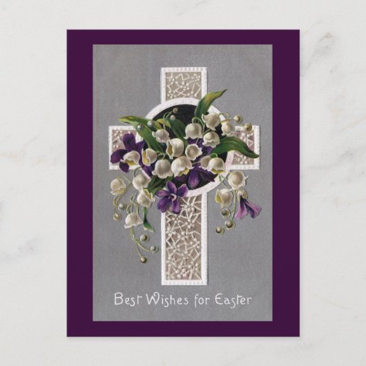 イースタークロス渓谷のユリ シーズンポストカード (正面)