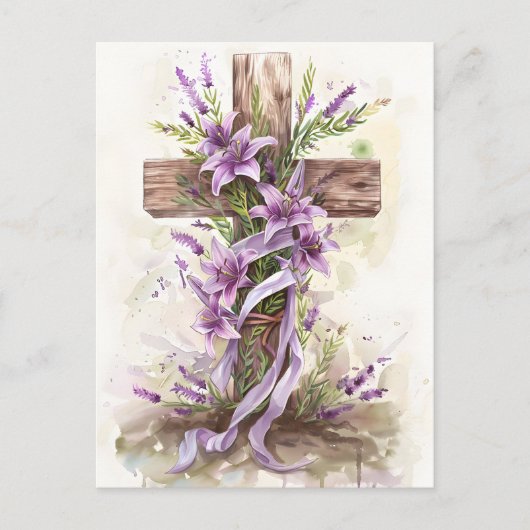 イースタークロス葉書 ポストカード (正面)