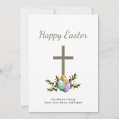 イースタークロス飾エッグ植物宗教 シーズンカード (正面)