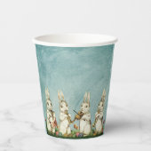 イースタークールと春パターン紙カップ 紙コップ (正面)