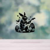 イースタークールラバ遊スのギターかわいいバニーイースト アクリルサイン (ニュートラル)
