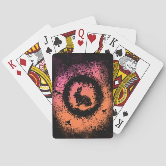 イースターグランジバニー トランプ (裏面)