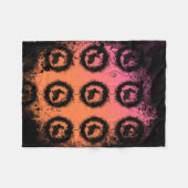 イースターグランジバニー フリースブランケット (正面(横))