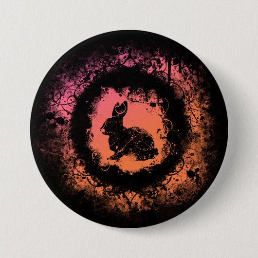 イースターグランジバニー 缶バッジ (正面)