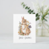 イースターグリーツバニーラビットフラワーヴィンテージ シーズンカード (スタンド正面)