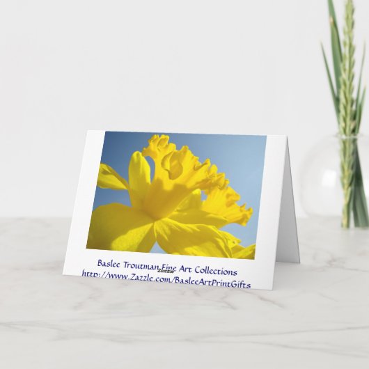 イースターグリーティングカスタムカードハッピーイースター! シーズンカード (裏面)