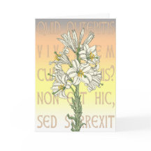 イースターグリーティングカードルーク24:5