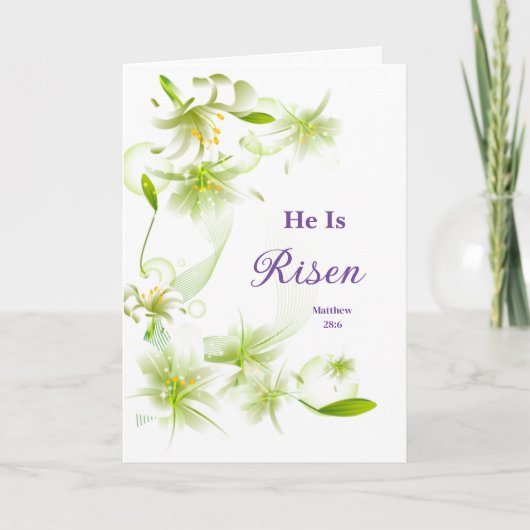 イースターグリーティングカード サンキューカード (正面)