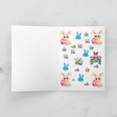 イースターグリーティングカード シーズンカード (内部)