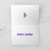 イースターグリーティングカード シーズンカード (内部)