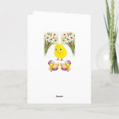 イースターグリーティングカード シーズンカード (裏面)