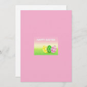 イースターグリーティングカード シーズンカード (正面/裏面)