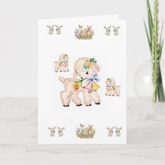 イースターグリーティングカード シーズンカード (正面)