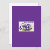 イースターグリーティングカード シーズンカード (正面/裏面)