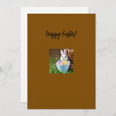 イースターグリーティングカード シーズンカード (正面/裏面)