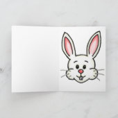 イースターグリーティングカード シーズンカード (内部)