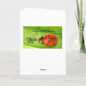 イースターグリーティングカード シーズンカード (裏面)