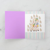 イースターグリーティングカード シーズンカード (内部)