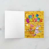 イースターグリーティングカード シーズンカード (内部)