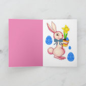 イースターグリーティングカード シーズンカード (内部)