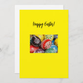 イースターグリーティングカード シーズンカード (正面/裏面)