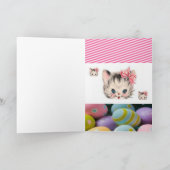 イースターグリーティングカード シーズンカード (内部)