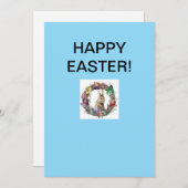 イースターグリーティングカード シーズンカード (正面/裏面)
