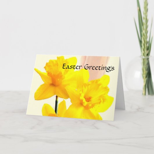 イースターグリーティングカード シーズンカード (正面)