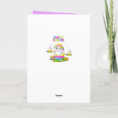 イースターグリーティングカード シーズンカード (裏面)