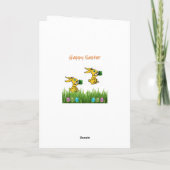 イースターグリーティングカード シーズンカード (裏面)