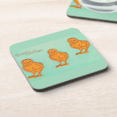 イースターグリーティングシックグリーン コースター (左側)