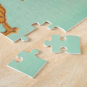 イースターグリーティングシックグリーン ジグソーパズル (側面)