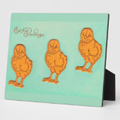 イースターグリーティングシックグリーン フォトプラーク (側面)