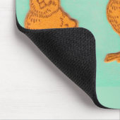 イースターグリーティングシックグリーン マウスパッド (コーナー)