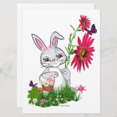 イースターグリーティングホリデーカード シーズンカード (正面/裏面)