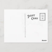 イースターグリーティングヴィンテージはがき雛 ポストカード (裏面)