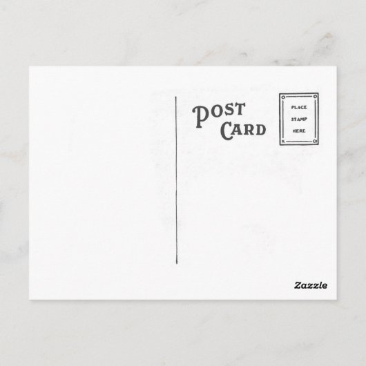 イースターグリーティングヴィンテージはがき雛 ポストカード (裏面)