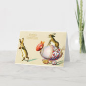 イースターグリーティングヴィンテージグリーティングカード シーズンカード (正面)