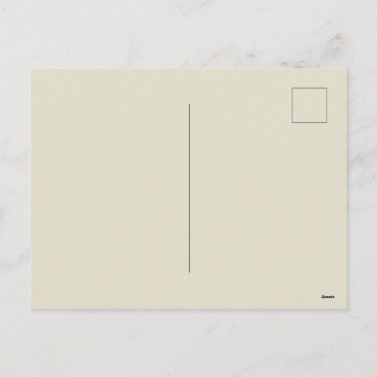 イースターグリーティングヴィンテージシックズキャットカスタム文字 シーズンポストカード (裏面)