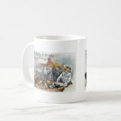 イースターグリーティングヴィンテージ コーヒーマグカップ (正面左)