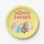 イースターグループエッグホッピー復活祭 ペーパープレート (正面)