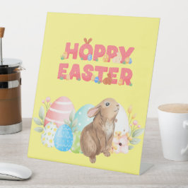 イースターグループエッグホッピー復活祭 台座サイン