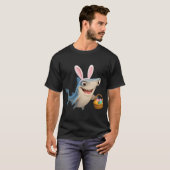 イースターグレートハンマーヘッドシャーク Tシャツ (正面フル)