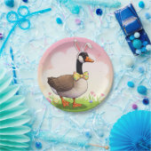 イースターグース ペーパープレート (パーティー)