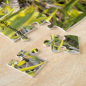 イースターコットンテールラビットインザグラス ジグソーパズル (側面)