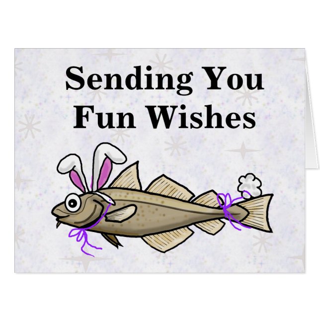 イースターコードおもしろいグリーティングカード (正面横)