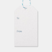 イースターゴールデンドール犬 ギフトタグ (裏面)